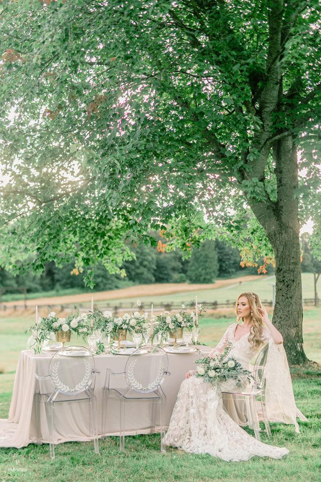 sunset roma styled shoot paradise events