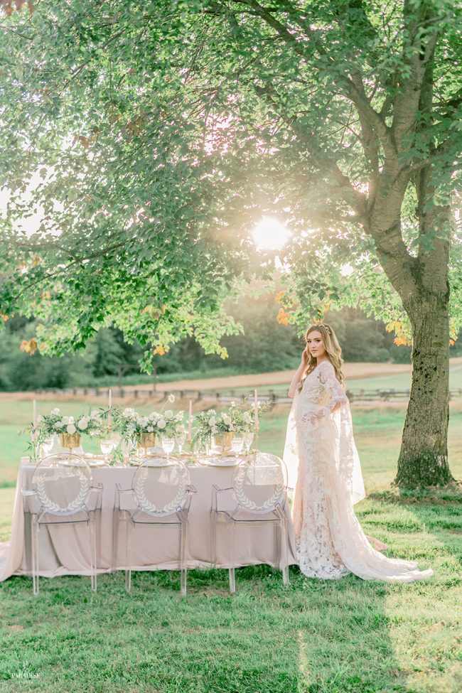 sunset roma styled shoot paradise events
