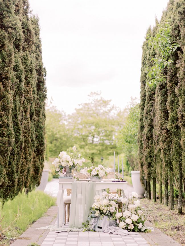 summer Tuscany styled shoot paradise events