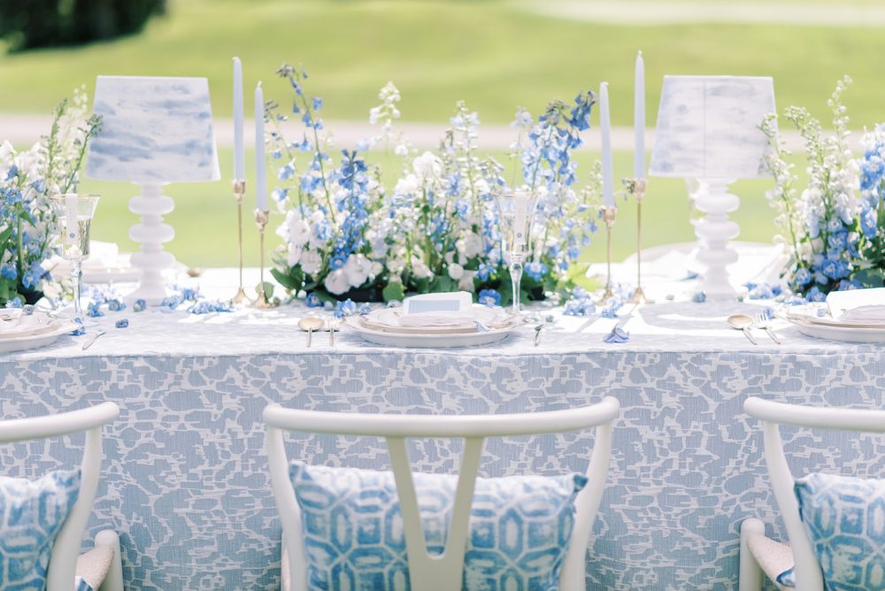 blue wedding