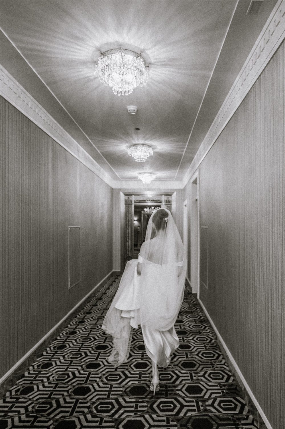 Fairmont Hotel Vancouver Staircase Wedding Paradise Events