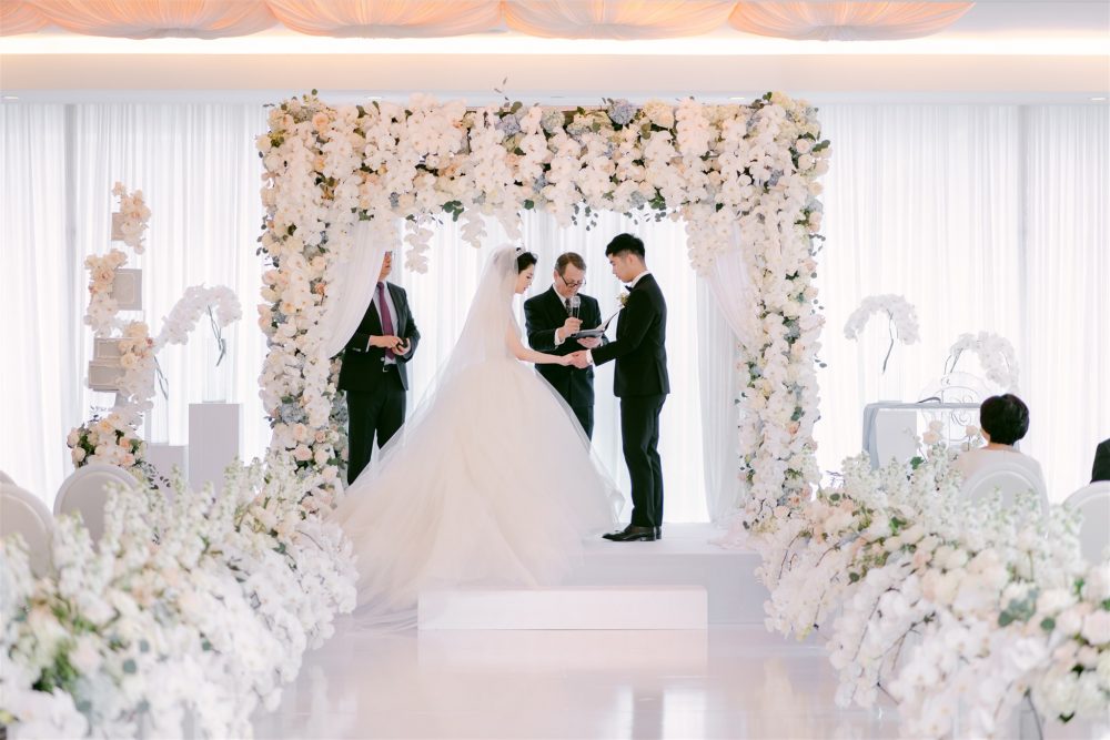 Pacific Rim Emerald Ballroom Wedding